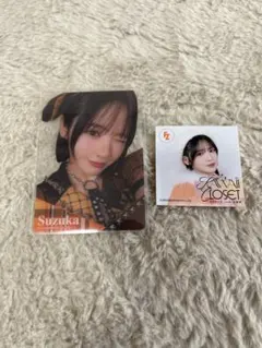 鎮西寿々歌 クリアトレカ　シール