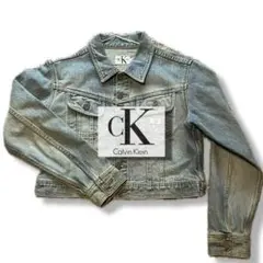 Calvin Klein Jeans クロップドデニムジャケット