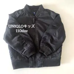 UNIQLO MA-1 黒　キッズ 110