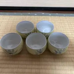 有田焼　花柄湯飲み5個セット