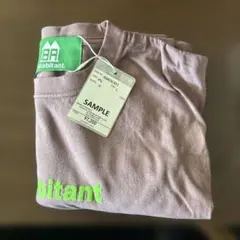 【新品】inhabitant ロゴ Tシャツ Lサイズ サンプル品