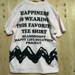 BEAMS SNOOPY Tシャツ　S未使用　pink