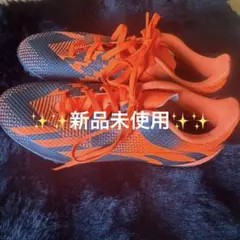 adidas スパイクシューズ オレンジ 25.0cm