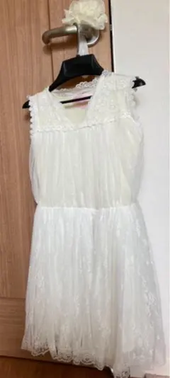 ノースリーブ　ワンピース　ドレス　120cm