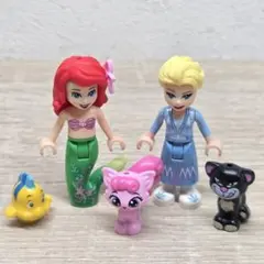 【匿名配送】LEGO ディズニープリンセス フレンズ ミニフィグ 小物