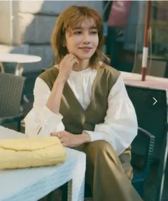 titivate 長袖ブラウスシャツМ