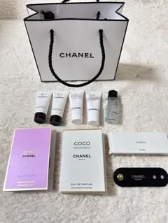 【CHANEL】サンプル　パルファム　コードクリップ　セット　美容液　化粧水