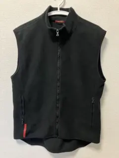 PRADA 黒 フリースベスト L