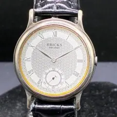 電池交換済 ブリックス BRICKS ローマン メンズ 腕時計 クォーツのサムネイル