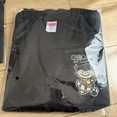 新品セット】八重山ゲンキ乳業ゲンキくんTシャツS黒＆バッグ黒 石垣