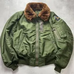SILVER STONE（シルバーストーン）社製　フライトジャケット　B-15b silver stone Lサイズ b-15b - メルカリ