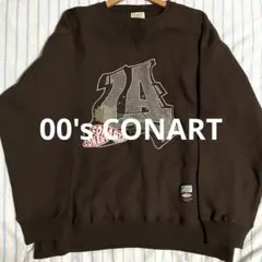 【雰囲気抜群❗️】2000's CONART 裏起毛 トレーナー 大きめサイズ