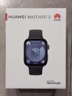 【新品・未開封】HUAWEI WATCH FIT 3 本体 ブラック