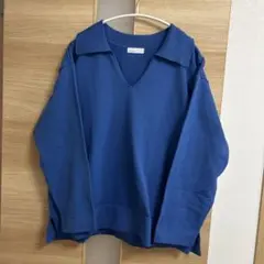helm 襟付きニット