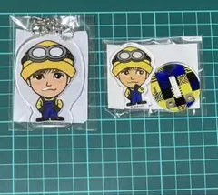3代目 JSB 岩田剛典 ミニオン クリアチャーム アクリルスタンド 2点セット