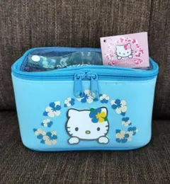 ハローキティ　ふわふわバッグ　バニティポーチ