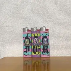 「ファミマ限定」BICライター吉本 爆弾くっきー描き下ろし 箱付きフルセット ファミマ限定」BICライター吉本 爆弾くっきー描き下ろし 箱付き