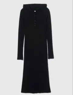 searoomlynn Hoodie Slimカットトップス ブラック - メルカリ