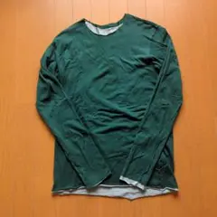 ATTACHMENT 60/2度詰天竺 レイヤードL/S グリーン サイズ1