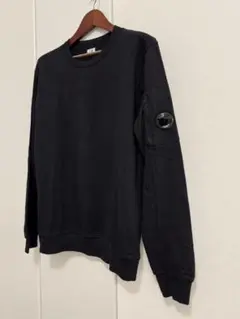 C.P. COMPANY ライトスウェット XL レンズ付き ブラック 試着のみ
