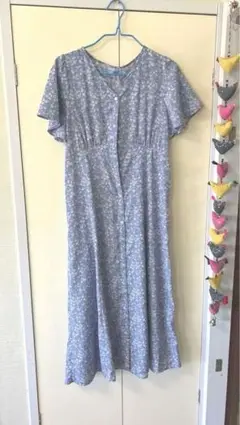 GU 花柄ワンピース