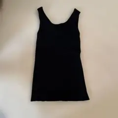 【美品】VICKY Vネックリブノースリーブのサムネイル