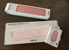 ワイヤレスキーボードK580 & ワイヤレスマウス M350s & マット計3点