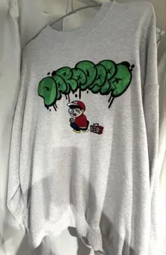 SPINNS グレー スウェット トレーナー