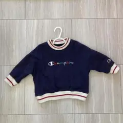 チャンピオン　ベビー　キッズ　90〜100 ネイビー　トレーナー　スウェット