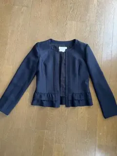 NATURAL BEAUTY ノーカラージャケット&スカート セット