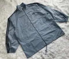 【激レア】adidas ナイロンジャケット ウインドブレーカー 刺繍 ライン