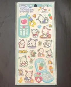 未使用　平成はっぴーフォン　ポチャッコ　正規品　サンリオ　シール