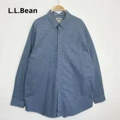 L.L.Bean エルエルビーン チェック柄 長袖 BDシャツ XL S63b