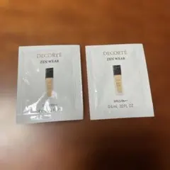 値下げ　コスメデコルテゼンウェアステイN34サンプル