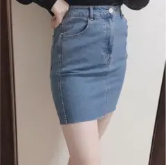 H&Mデニムミニスカート