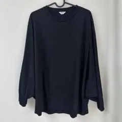 アメリカンホリック 黒 トレーナー 春服のサムネイル