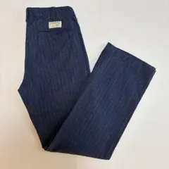 5ホイッスル　ノースノーネーム　ストライプ　パンツ　ブルー