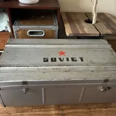 SOVIET ミリタリーボックス コンテナ
