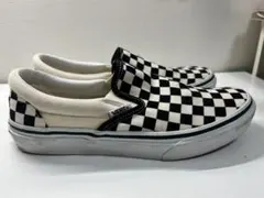 VANS チェッカーボード スリッポン 24