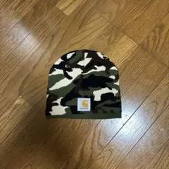 Carhartt カモフラージュ ニット帽