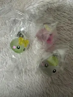 わ*様 ほっぺちゃん めじるしアクセサリー カプセルトイ 3個セット