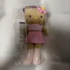 ハローキティ スタイルアップマスコット 足長キティ ピンク ヒョウ柄