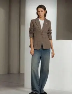 千鳥柄ジャケット