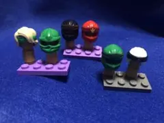 ★LEGO レゴ　ニンジャゴー　ミニフィグ　覆面パーツ