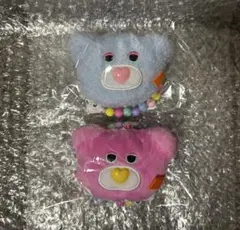 mojojojo ビーズチェーン付きキーホルダー　モジョジョジョ