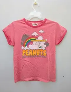 未着用　未使用　Tシャツ　PEANUTS　スヌーピー　サーフィン　L　レッド