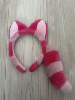 チェシャ猫 カチューシャ ピンク