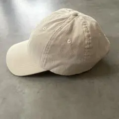 ZARA キャップ ホワイト コットン 帽子 オフホワイト クリーム