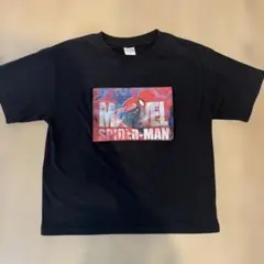 MARVEL スパイダーマン Tシャツ ブラック 140cmのサムネイル
