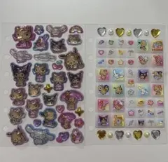 サンリオ　日焼け　うるちゅるポップシール　タイルシール